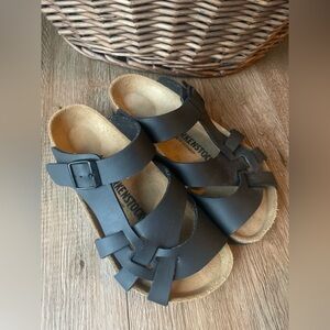 Birkenstock Pisa Sandals, Black